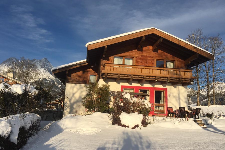 Winterurlaub Saalfelden Schwalbenwandblick